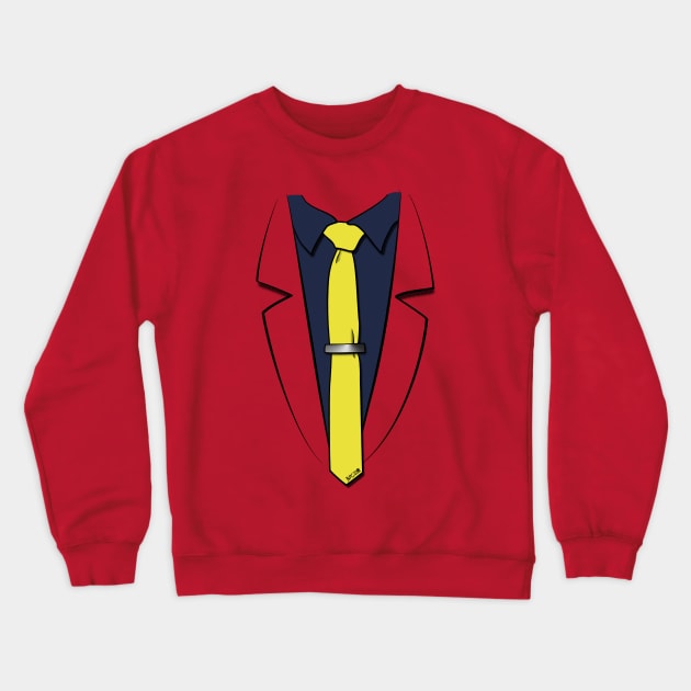 Lupin III's suit Crewneck Sweatshirt by LanfaTees